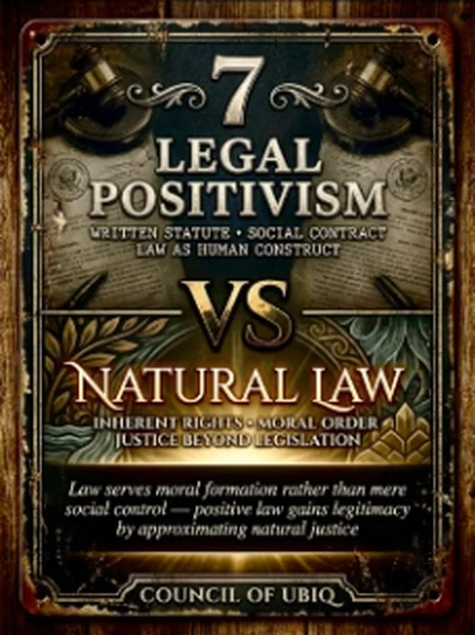 Council 7 — Legal Positivism vs Natural Law