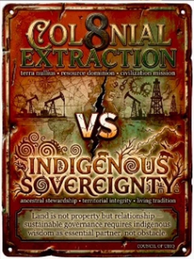 Council 8 — Colonial Extraction vs Indigenous Sovereignty