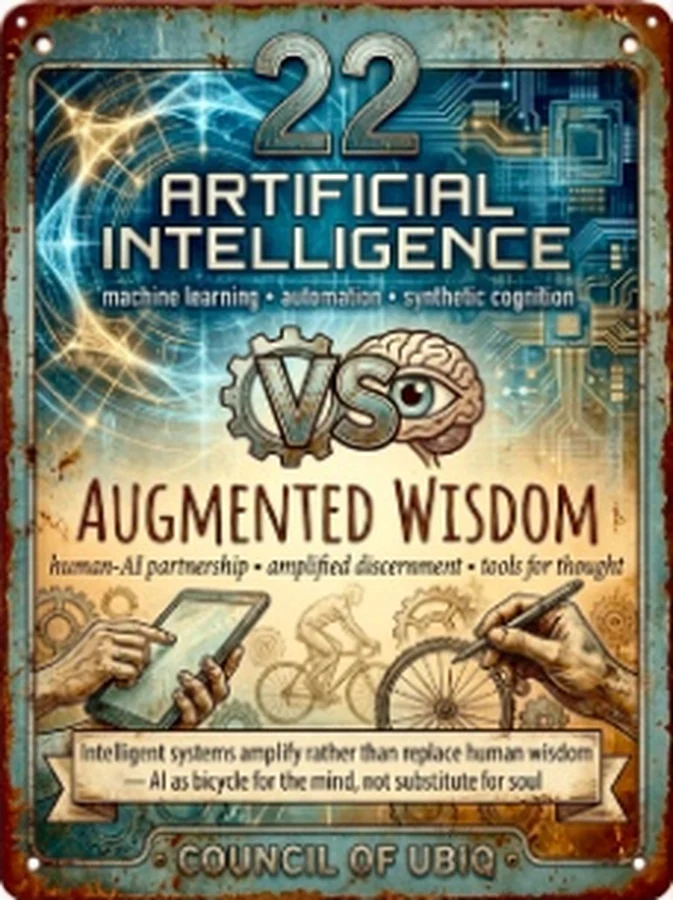 Council 22 — Artificial Intelligence vs Augmented Wisdom