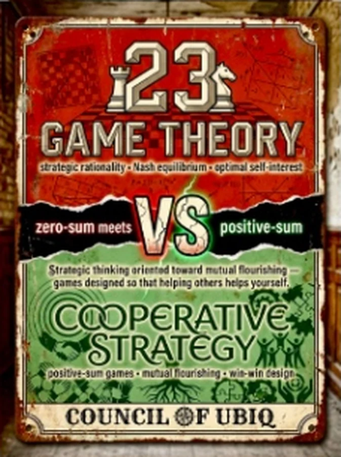 Council 23 — Game Theory vs Cooperative Strategy