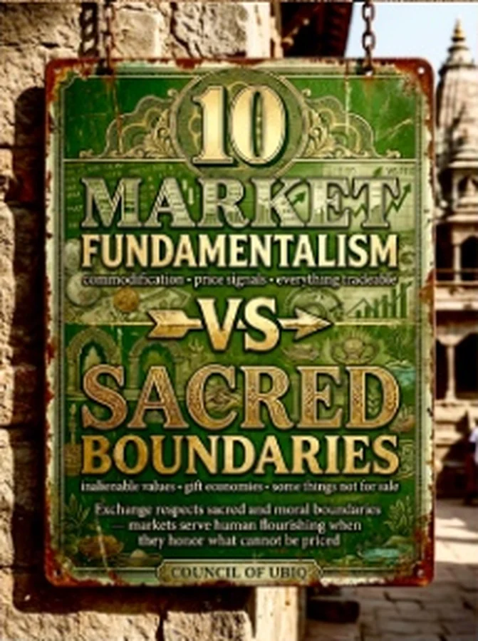 Council 10 — Market Fundamentalism vs Sacred Boundaries