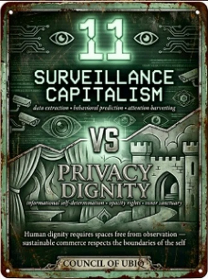 Council 11 — Surveillance Capitalism vs Privacy Dignity