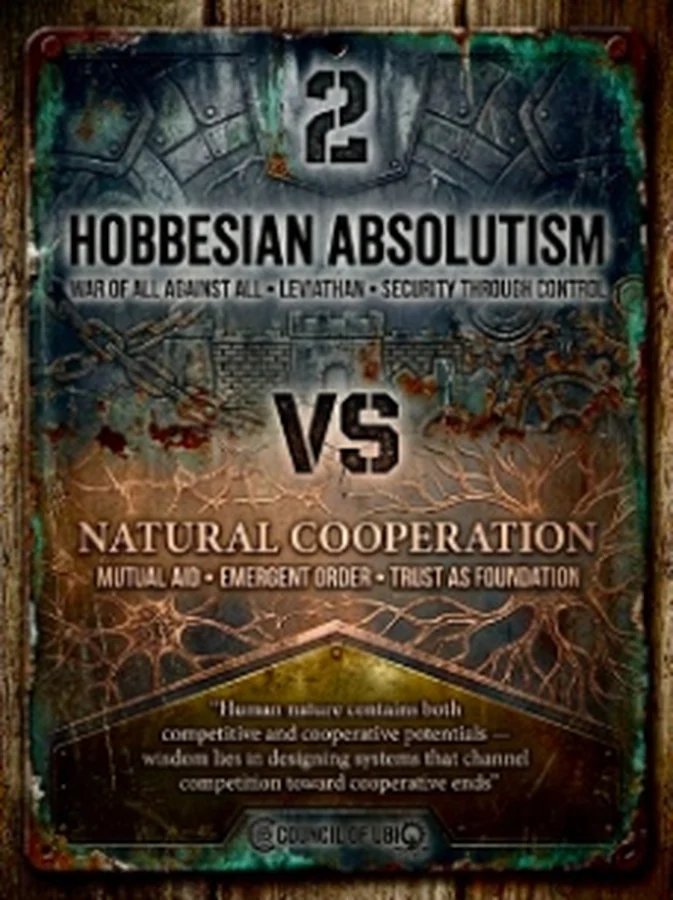 Council 2 — Hobbesian Absolutism vs Natural Cooperation