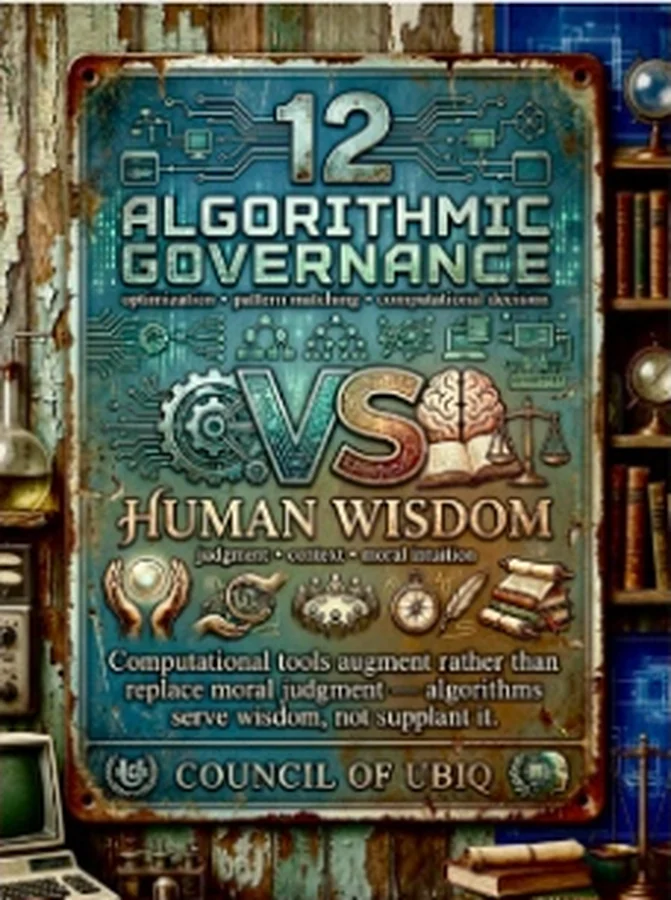 Council 12 — Algorithmic Governance vs Human Wisdom