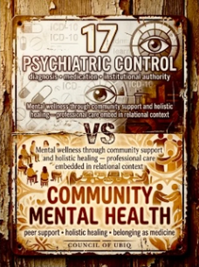 Council 17 — Psychiatric Control vs Community Mental Health