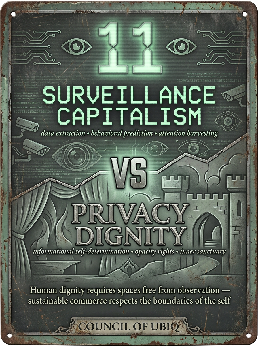 Council 11: Surveillance Capitalism vs Privacy Dignity