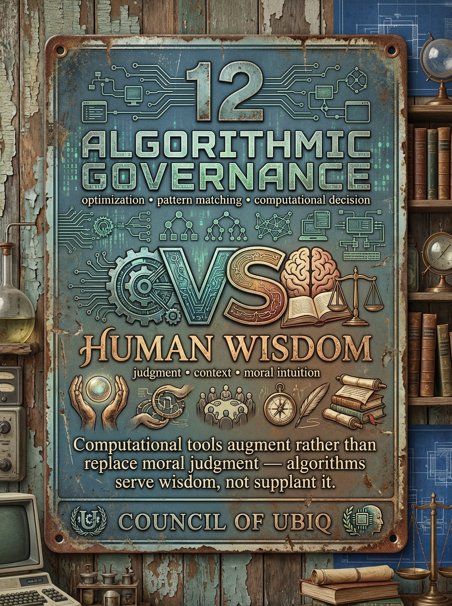 Council 12: Algorithmic Governance vs Human Wisdom