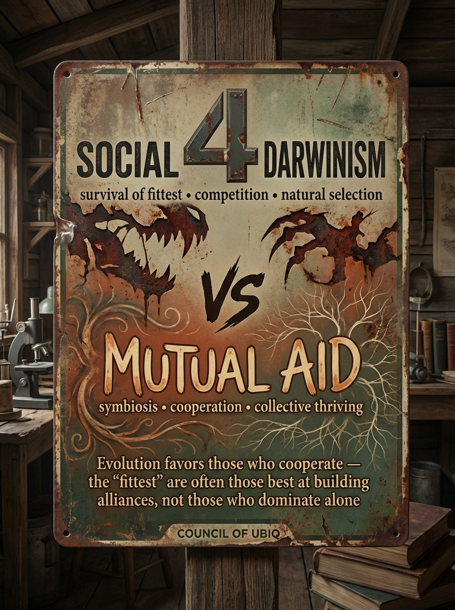 Council 4: Social Darwinism vs Mutual Aid
